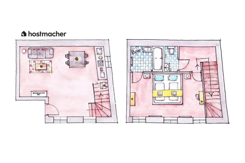 Cozy 1Br Duplex Near Center By Hm Apartment Виена Екстериор снимка
